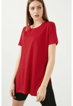 LELA Slim Fit - T-Shirt Basic - Red 9 LELA Slim Fit - T-Shirt Basic - Red -LELA Winkel fe00a868fec04013964224654c818658