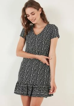 LELA Mini- Jurk - Black -LELA Winkel fe3b4580149149b9bb23ead76b4304fe