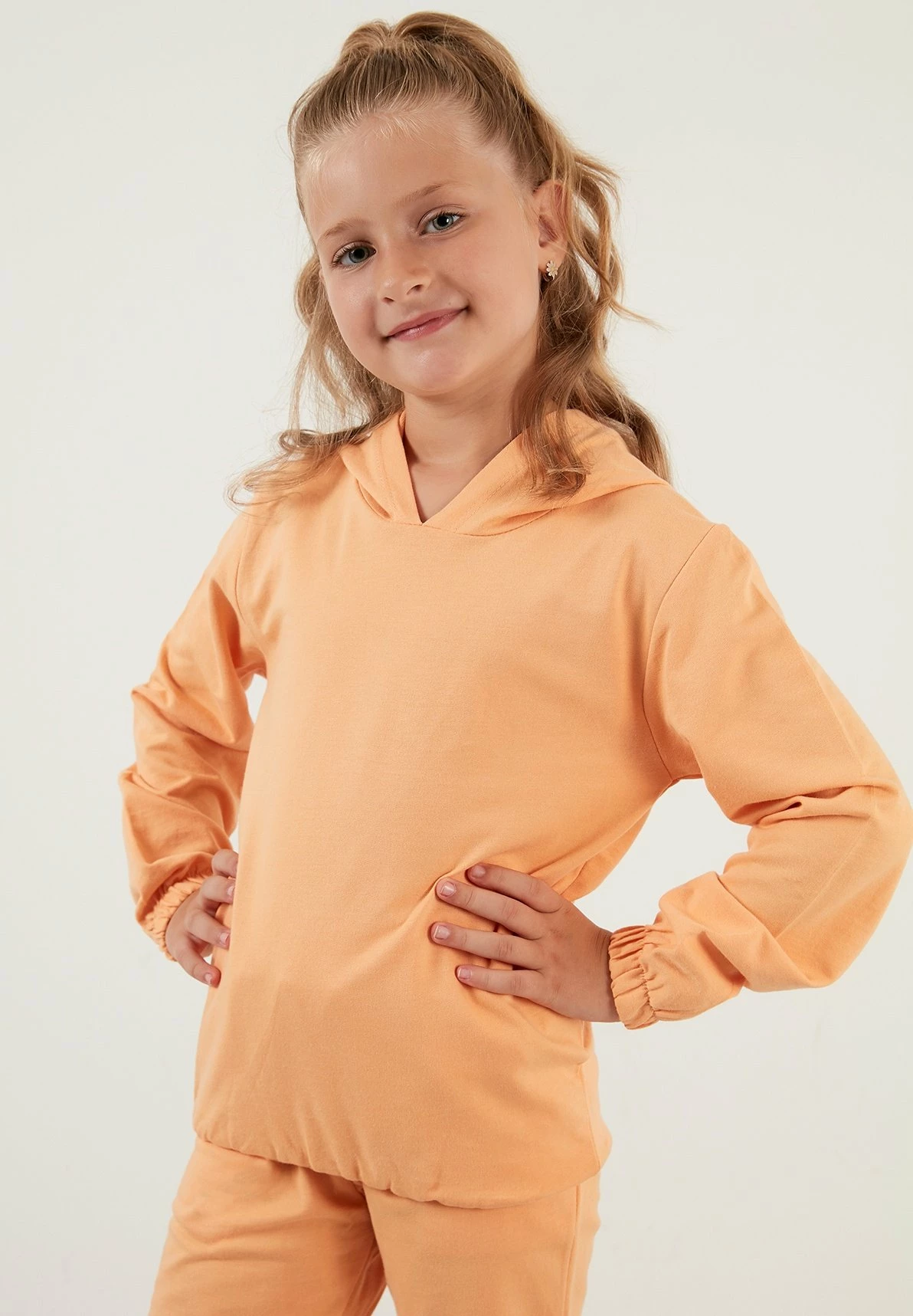 LELA Hooded Set - Trainingspak - Orange 5 LELA Hooded Set - Trainingspak - Orange - Afbeelding 3